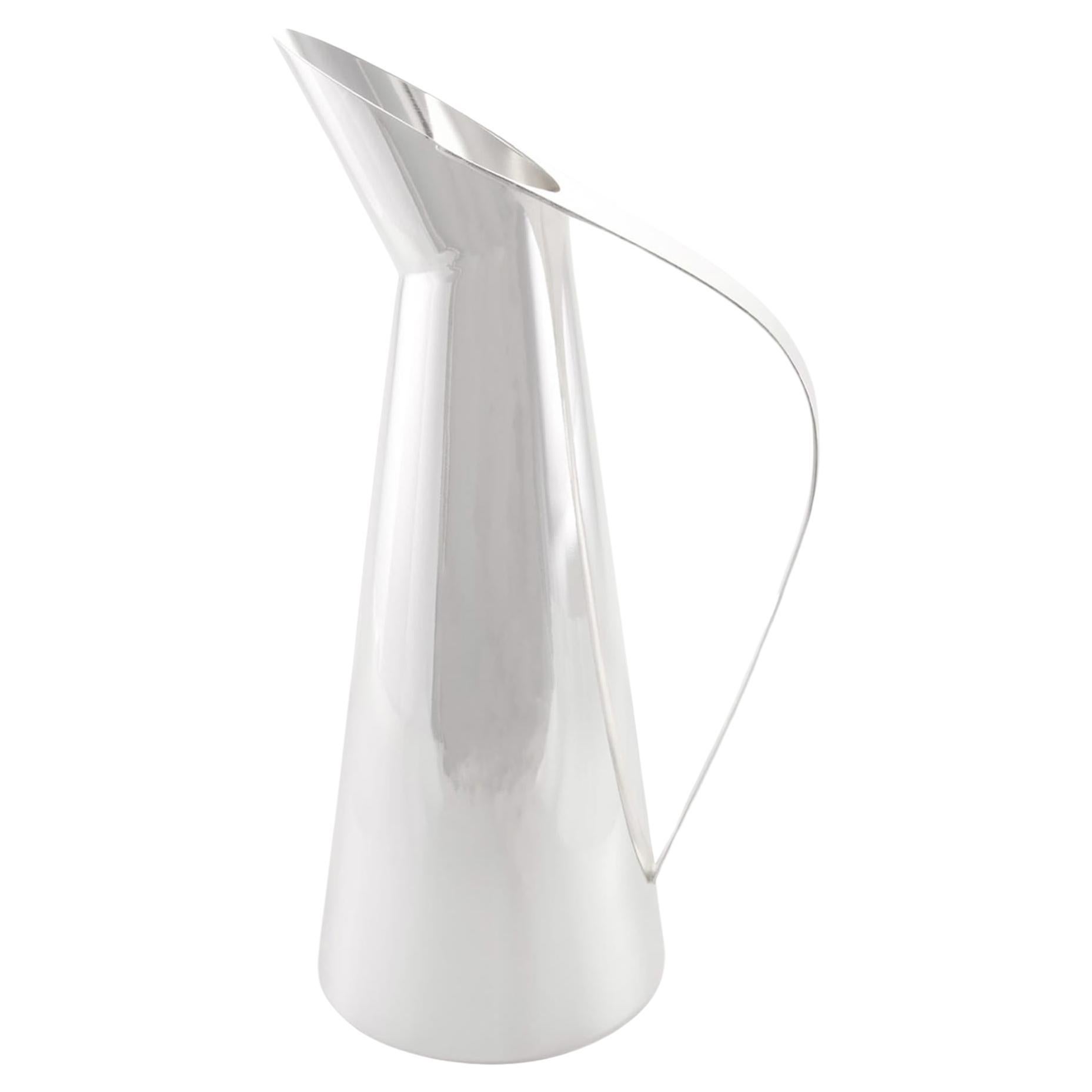 Itamar Silvery Pitcher by Itamar Harari For Sale