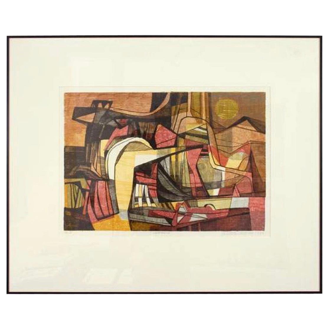 "Itapecerica" Framed Print by Roberto Burle Marx, 1988, 1stdibs New York