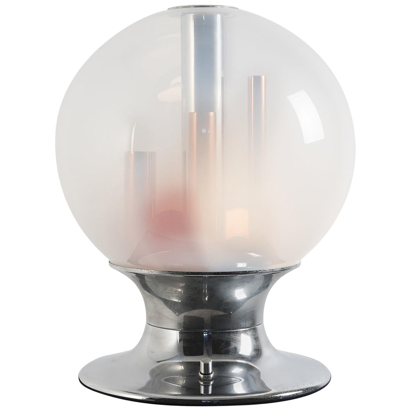 ITER Elettronica Dimmer Light Table Lamp from the 1970s