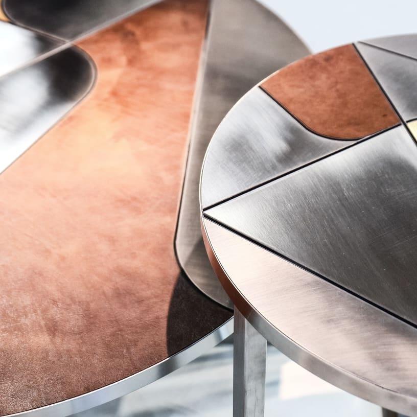 Postmoderne Table basse Itinera 45 par Atlas Project en vente