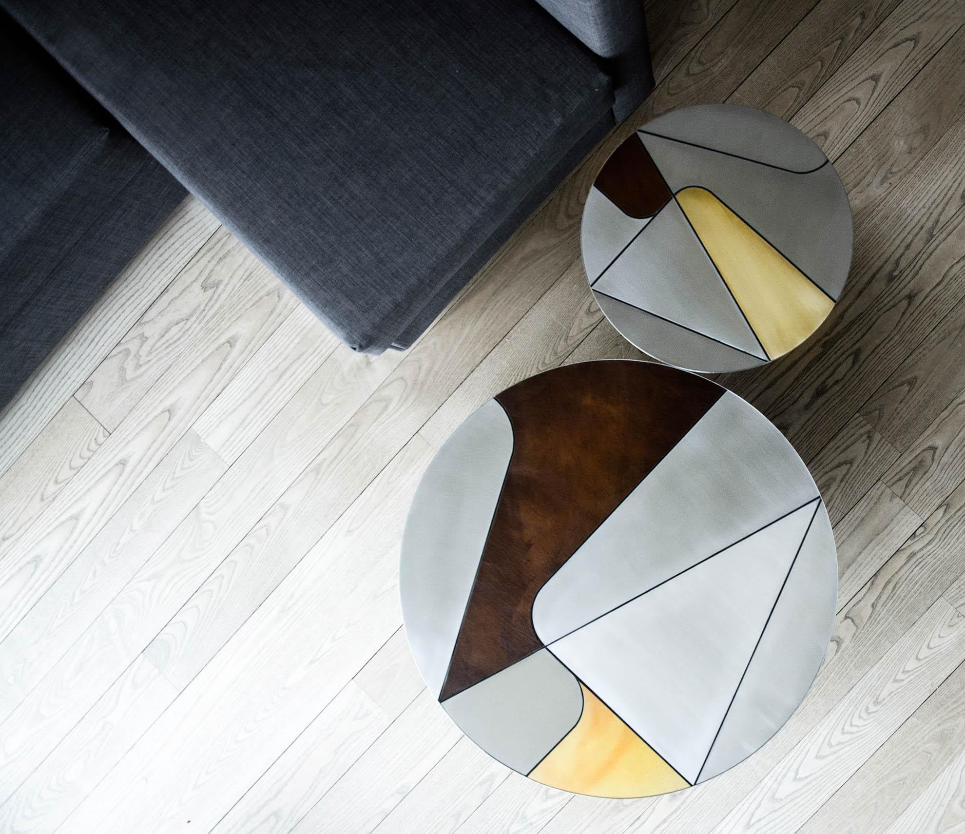 Table basse Itinera 80 par Atlas Project Neuf - En vente à Geneve, CH