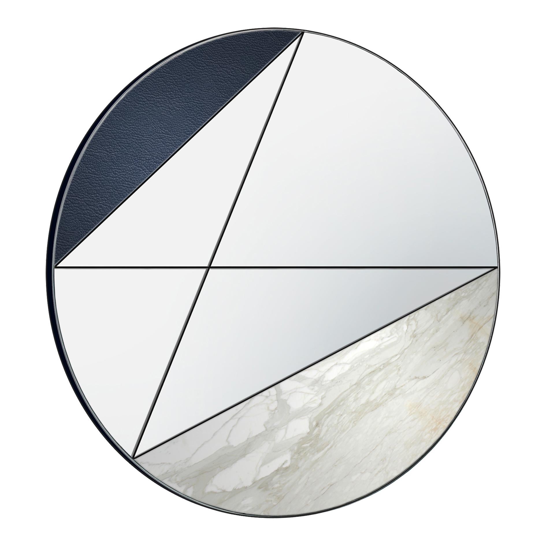Other Itinera Clepsydra I 80 Wall Mirror by Atlas Project For Sale