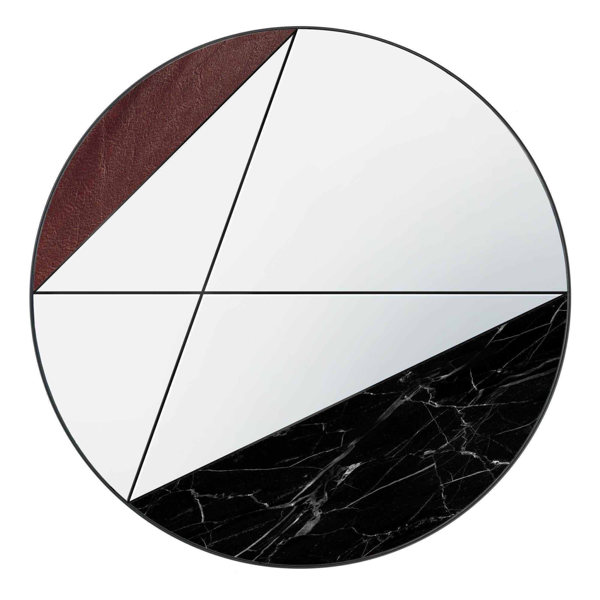 Other Itinera Clepsydra II 80 Wall Mirror by Atlas Project For Sale