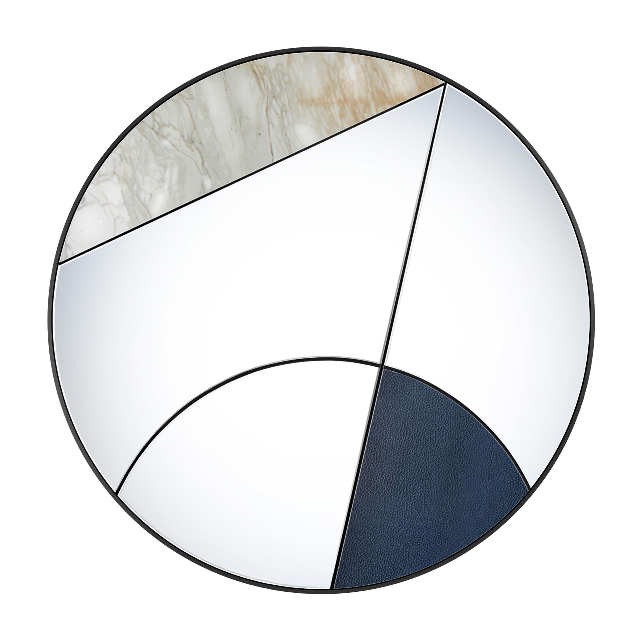 Itinera Eclipsis I 80 Wall Mirror by Atlas Project In New Condition For Sale In Geneve, CH