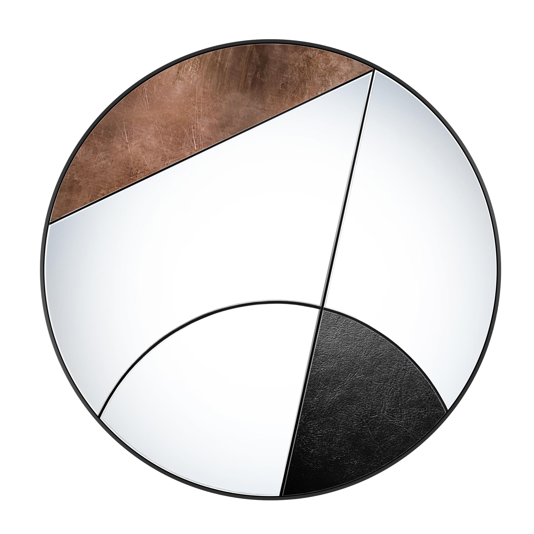 Itinera Eclipsis III 80 Wall Mirror by Atlas Project In New Condition For Sale In Geneve, CH