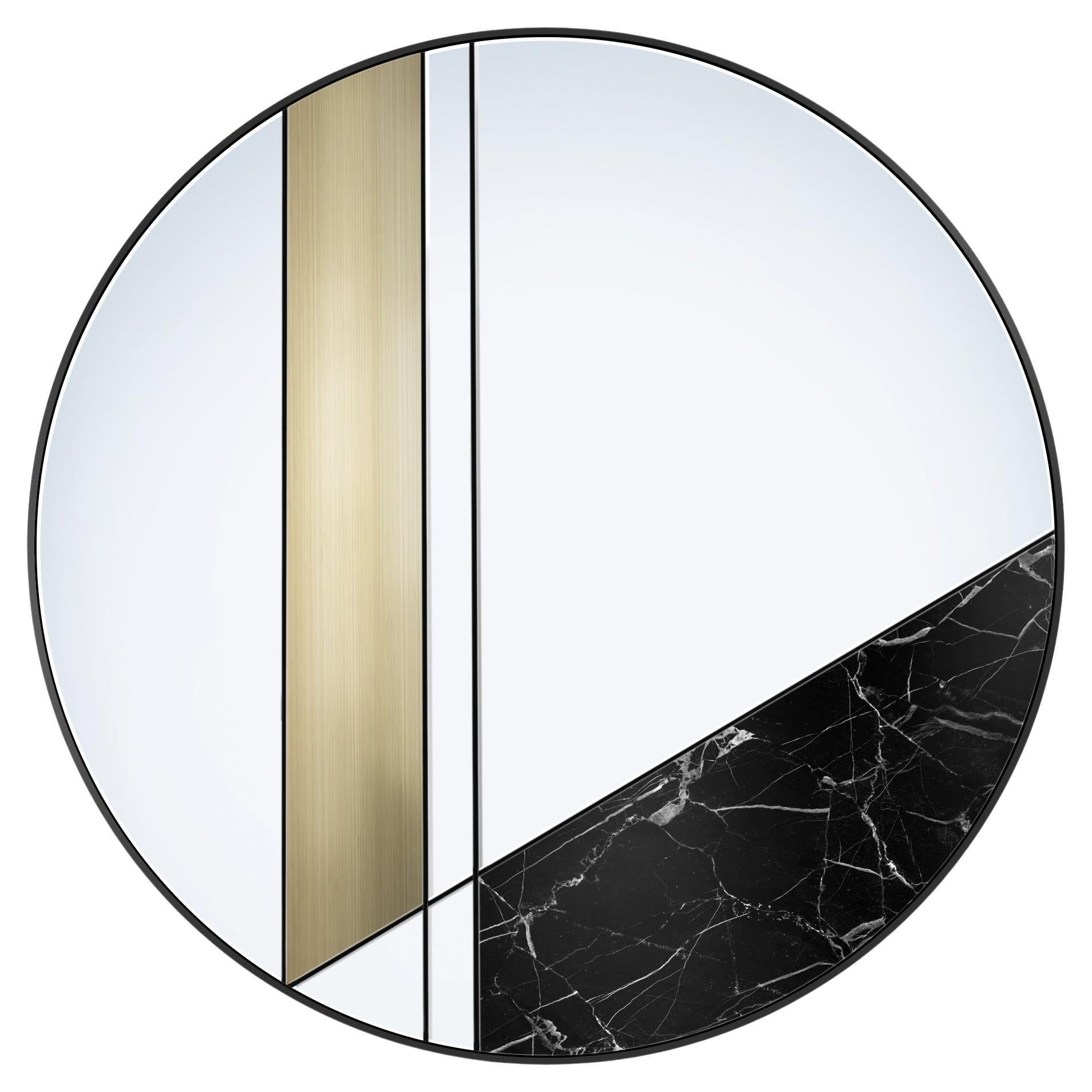 Miroir mural Itinera Lamina II 120 par Atlas Project