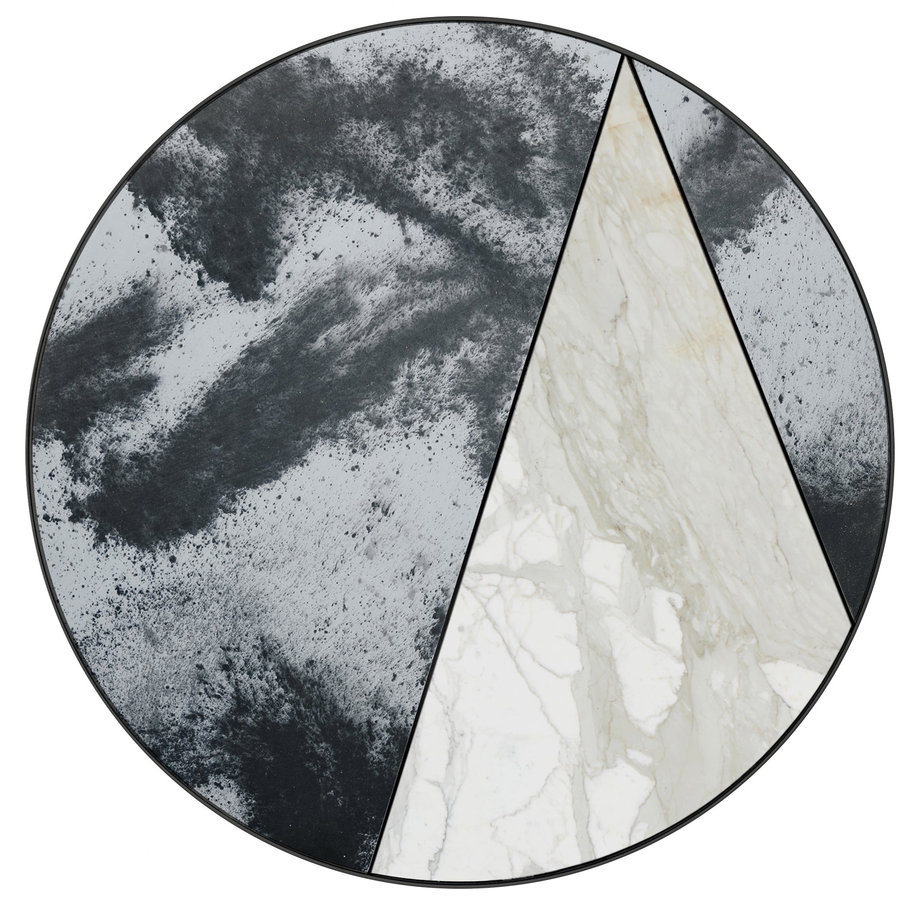 Miroir mural Itinera Res Lunare III 120 par Atlas Project