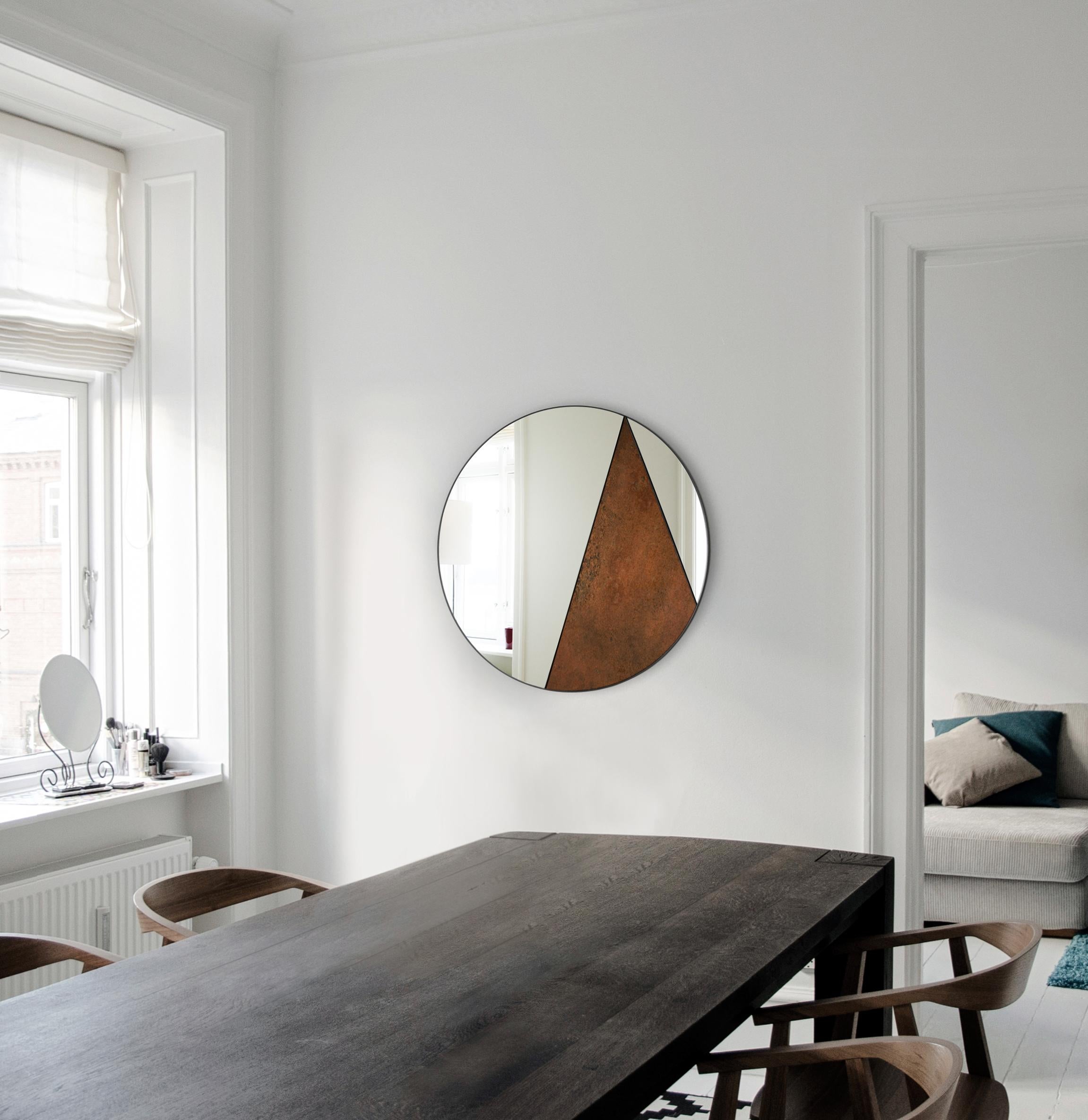 Postmoderne Miroir mural Itinera Res V 80 par Atlas Project en vente