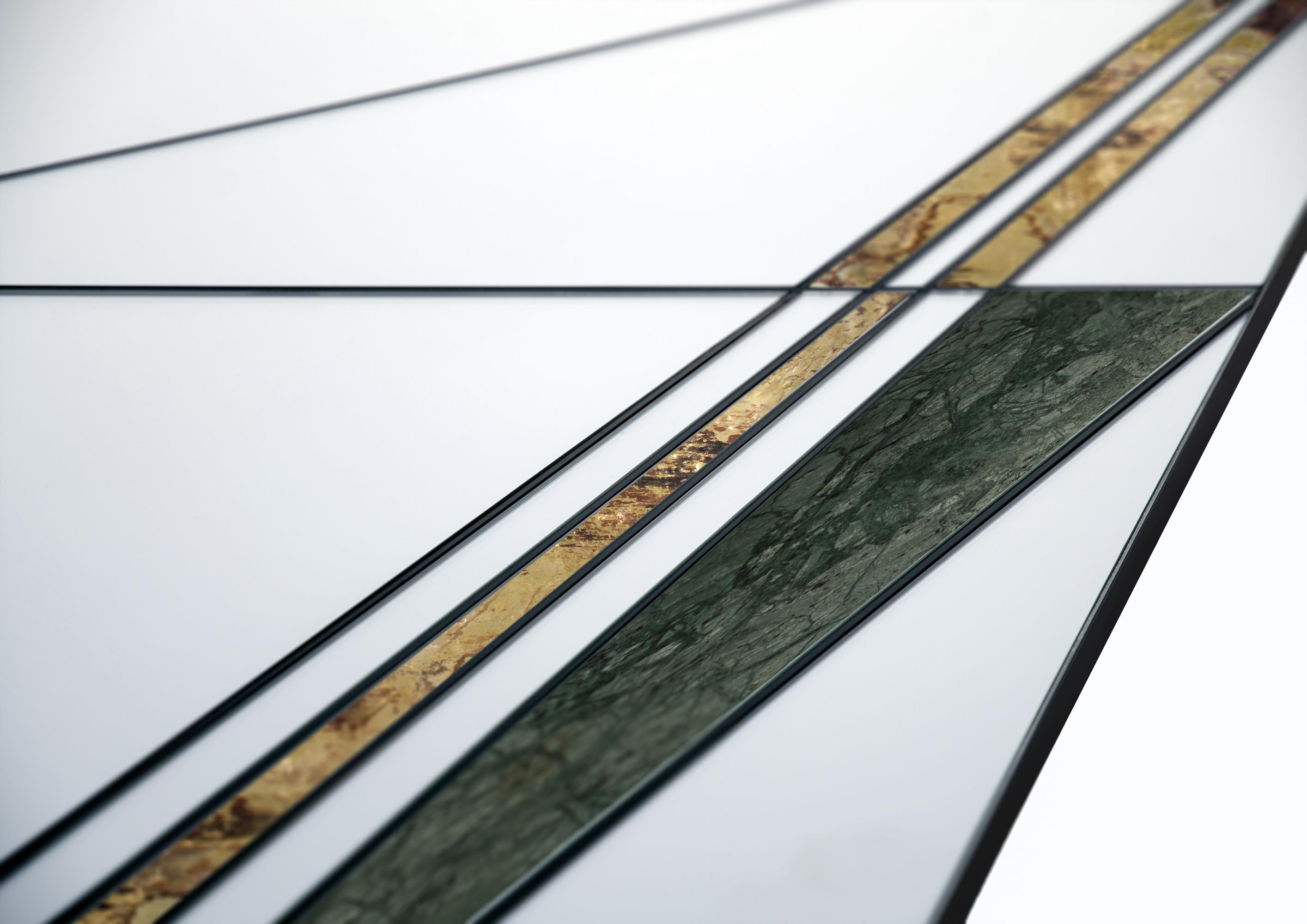 Italian Itinera Via III Standing Mirror by Atlas Project For Sale