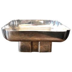 Ito Yoshiyasu for Cleto Munari Silver Plated Bowl, Italy, circa 1970