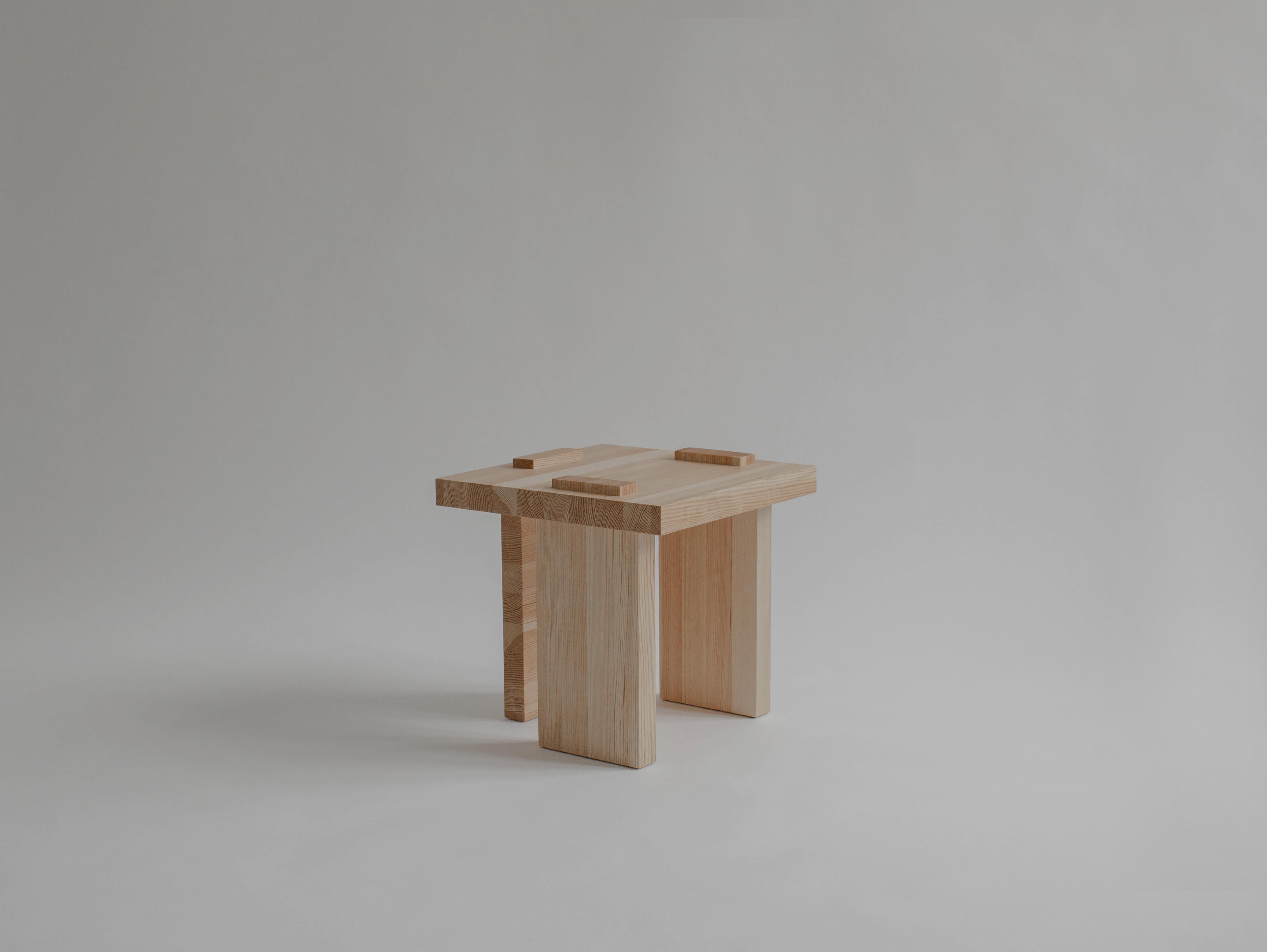 Modern Itooraba Stool by Sizar Alexis
