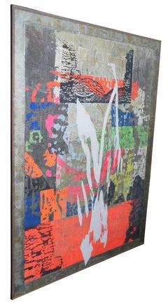 It's a Pleasure to Serve You Acrylic Mixed-Media Painting by Richard Milani