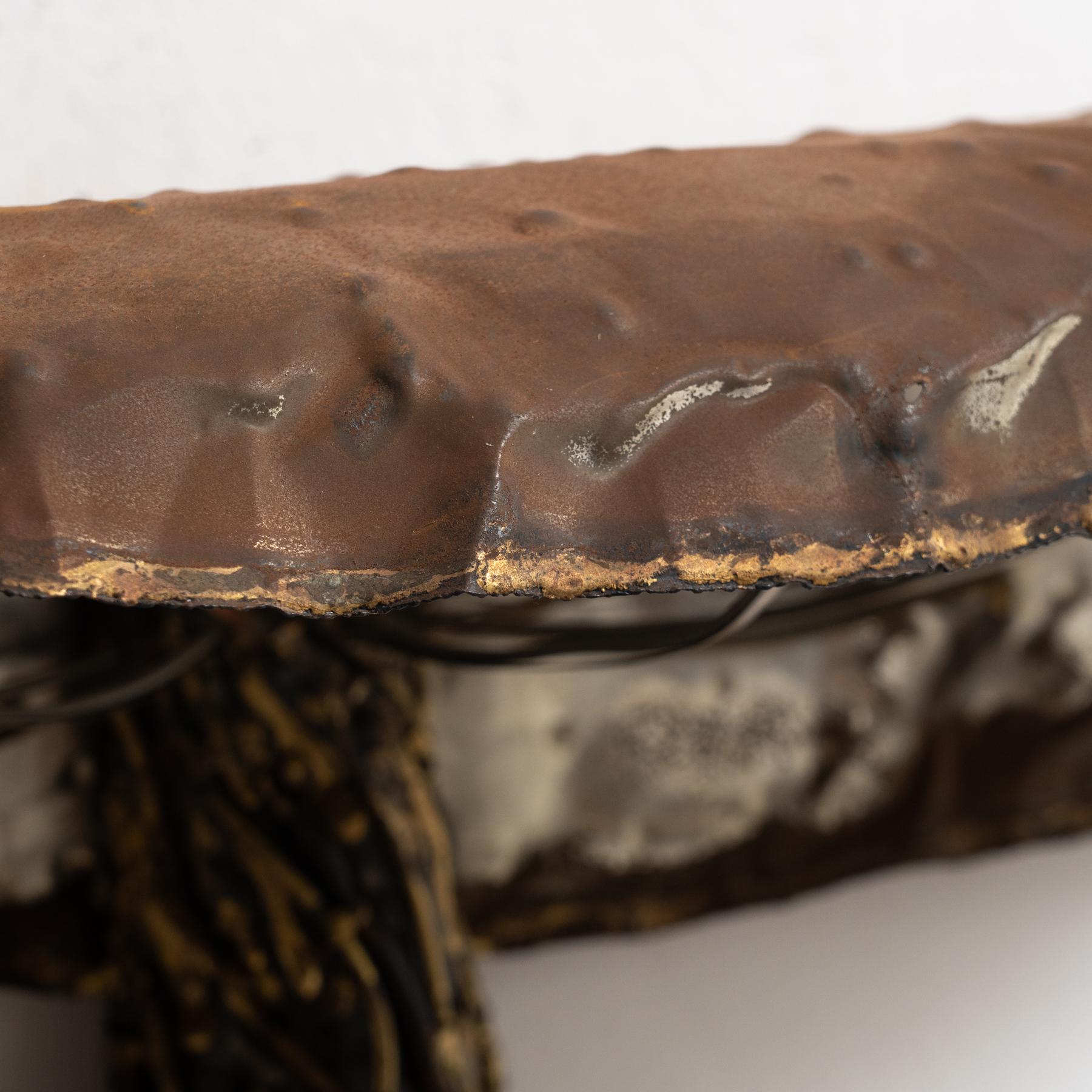 'It's Fall Again' - Amazing Metallic Organic Wall Sculpture by Interlude For Sale 1