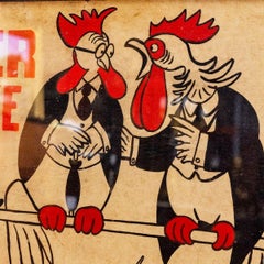 It’s Quite True! – Original Storm P. Lithograph (1940s) – Rare Danish Satirical