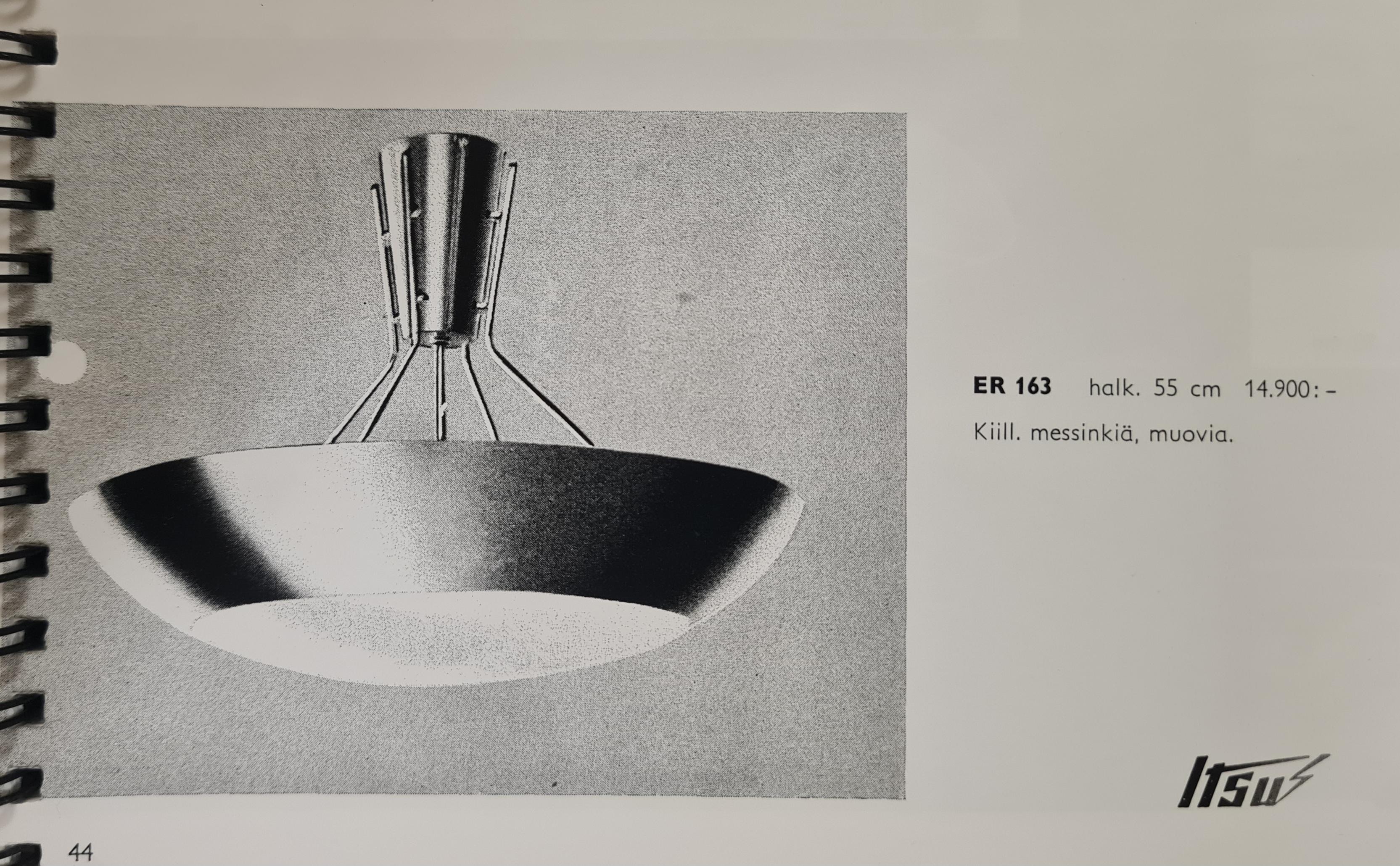 Itsu Ceiling Lamp Model. ER 163 For Sale 9