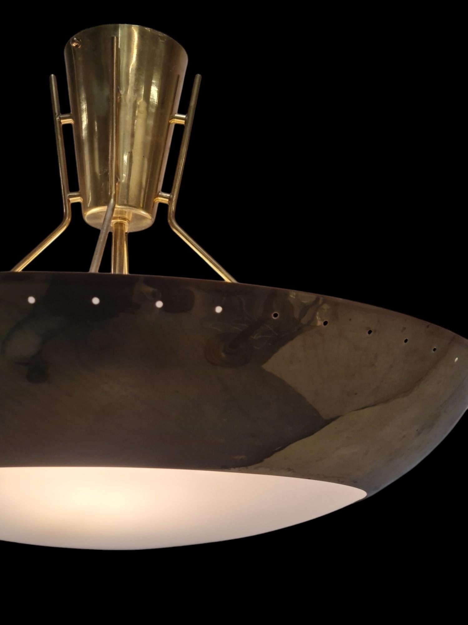 Finnish Itsu Ceiling Lamp Model. ER 163 For Sale