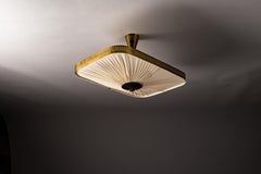 Itsu ER 108, 1950's Finnish brass flush mount