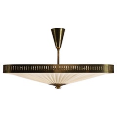 Itsu ER 108, 1950's Finnish brass plafond lamp