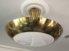 Itsu Finland Brass Flush Mount Light Fixture
