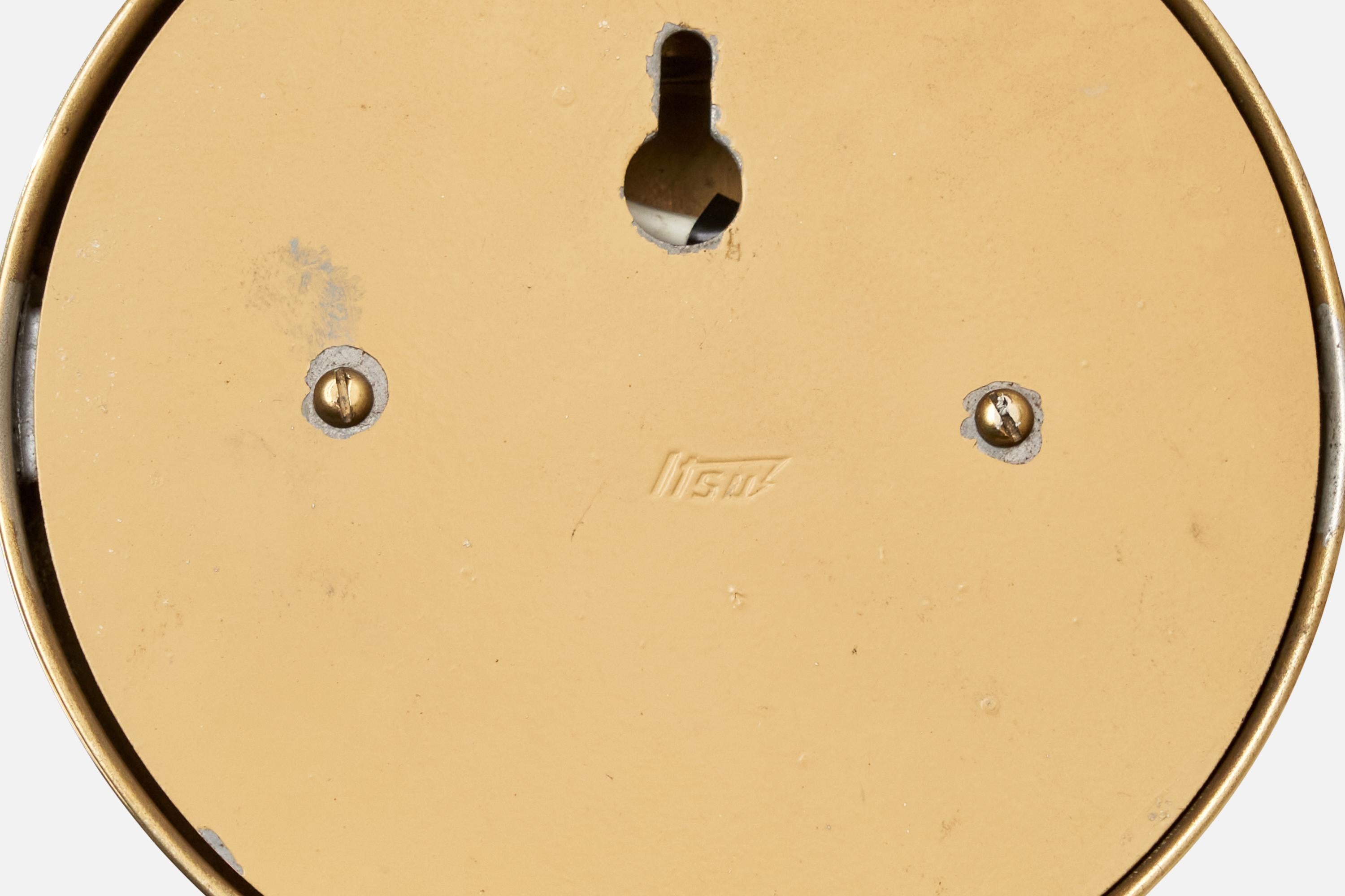 Itsu OY, Tischlampe, Messing, Schilf, Finnland, 1950er Jahre im Zustand „Gut“ im Angebot in High Point, NC