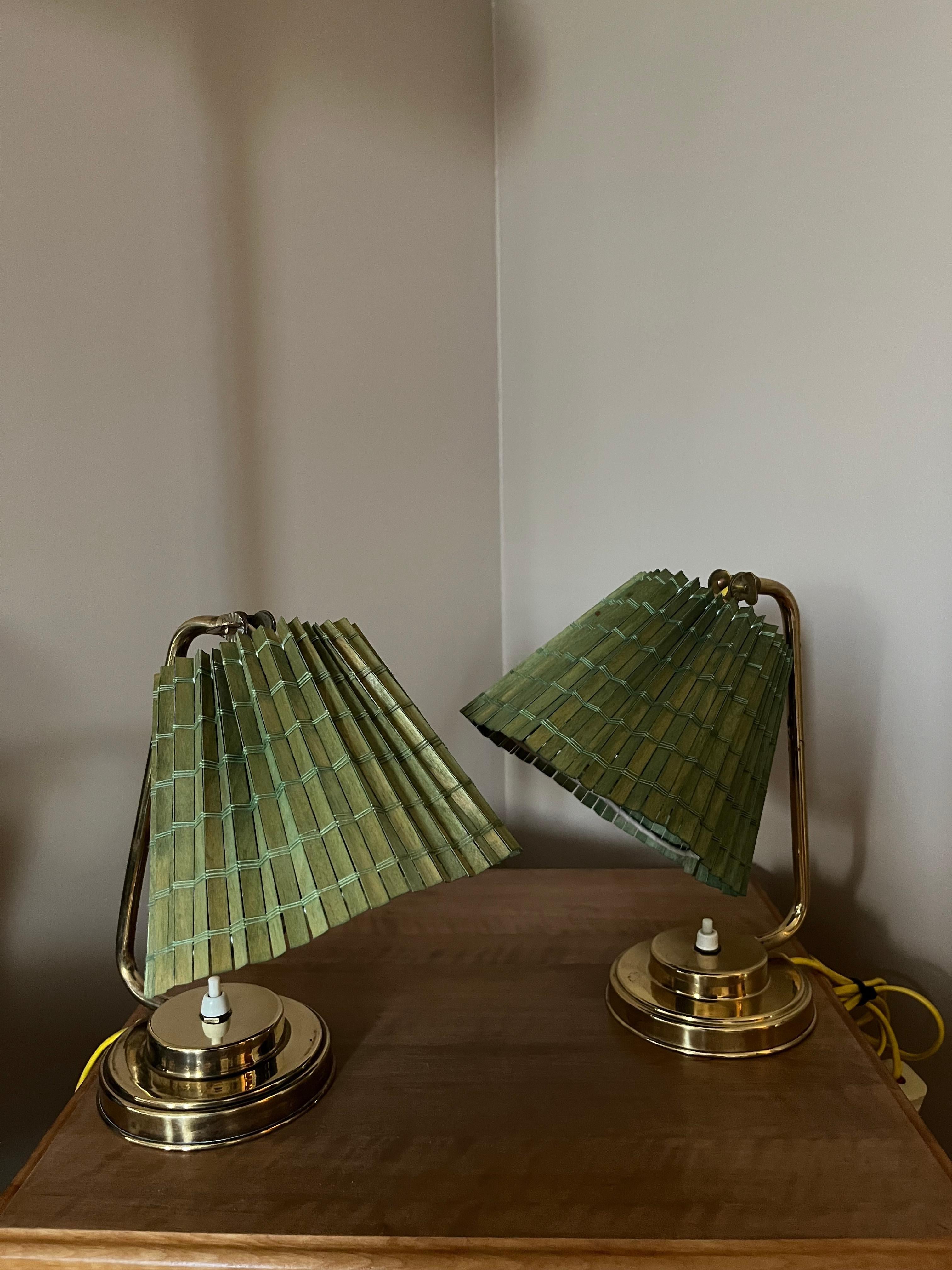 ITSU, lámparas de mesa 1950 Escandinavo moderno en venta