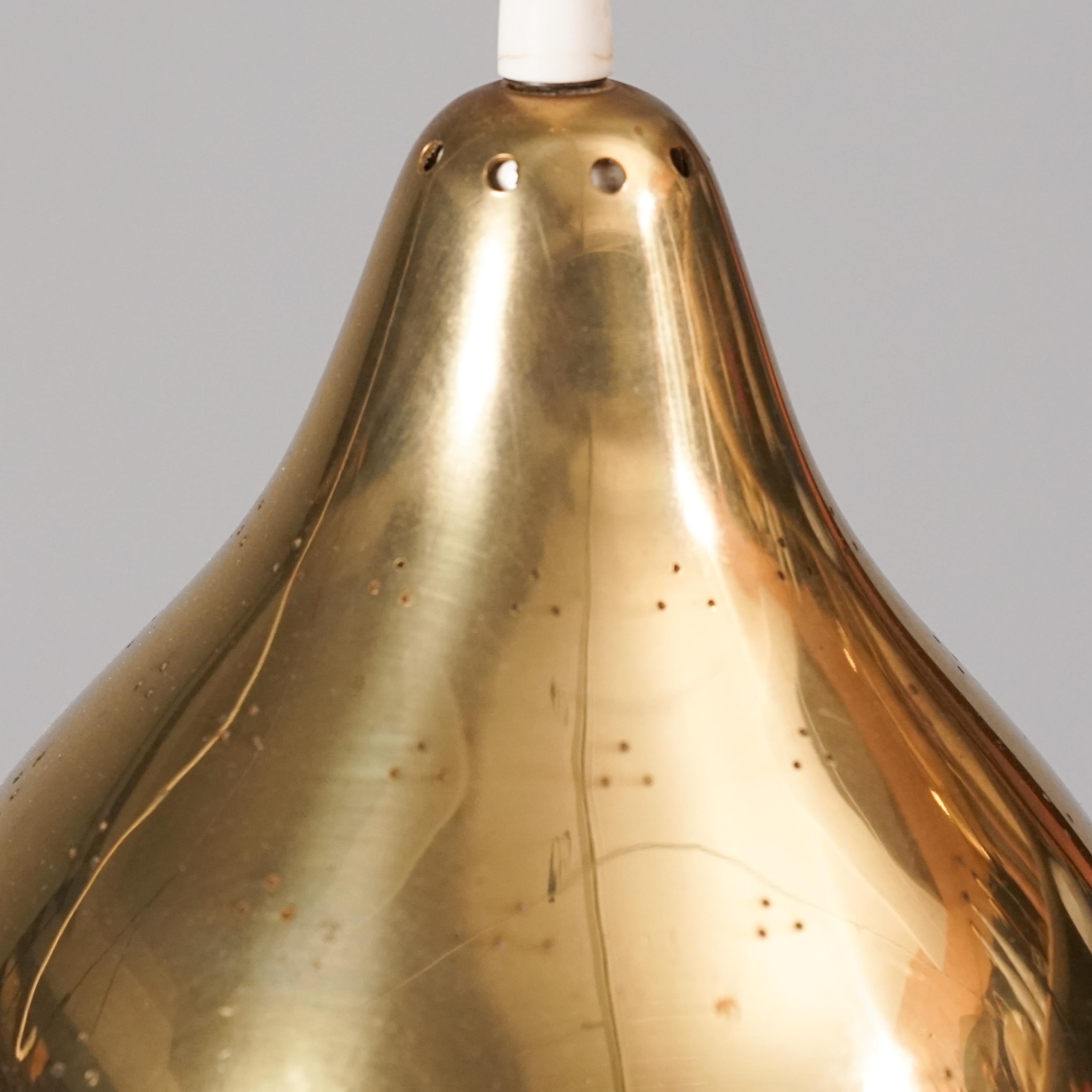 Brass Itsu Window Pendant, 1950/1960s For Sale