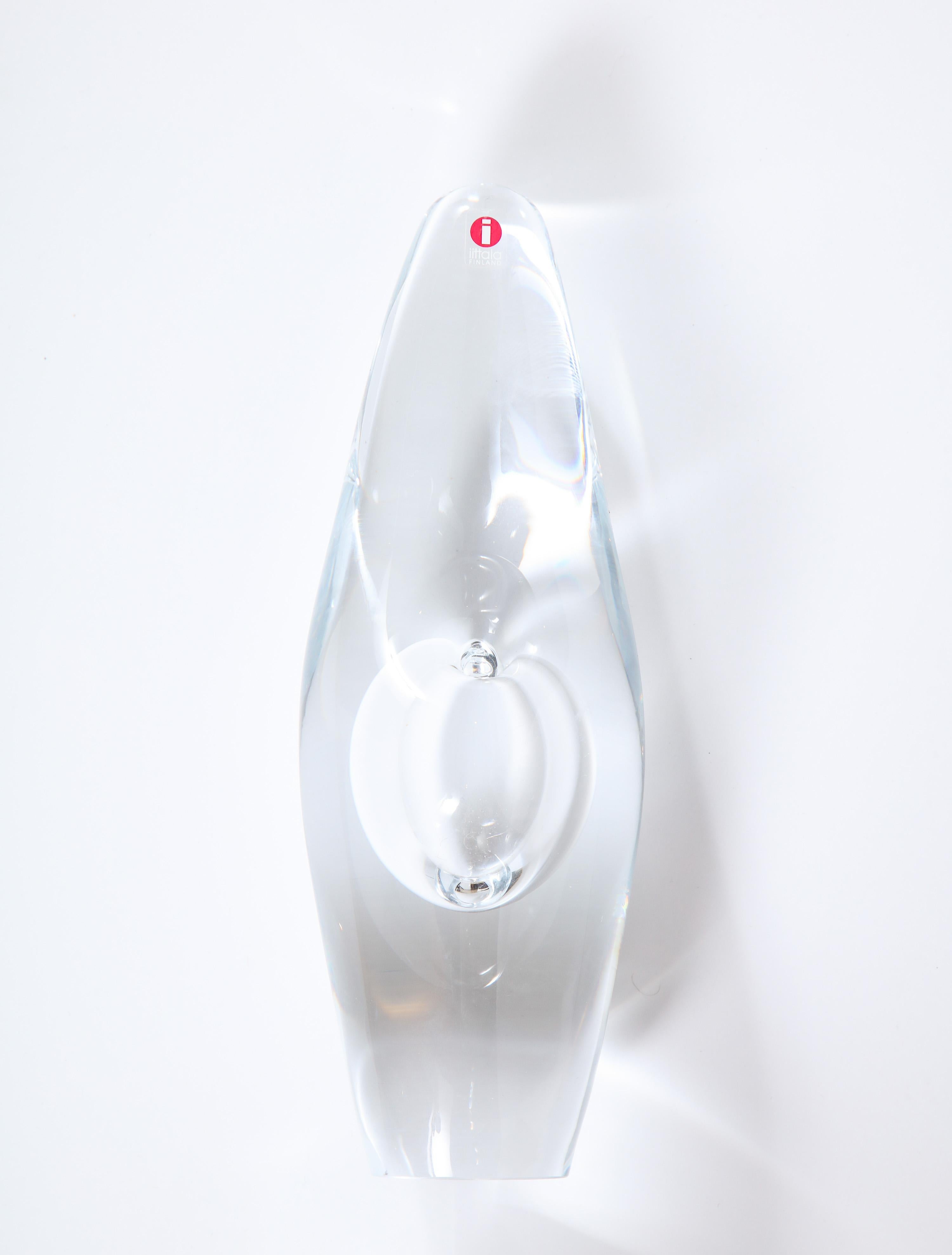 Vase, von Ittala, Orchideenvase von Timo Sarpaneva, Finnland, Midcentury Design im Angebot 1