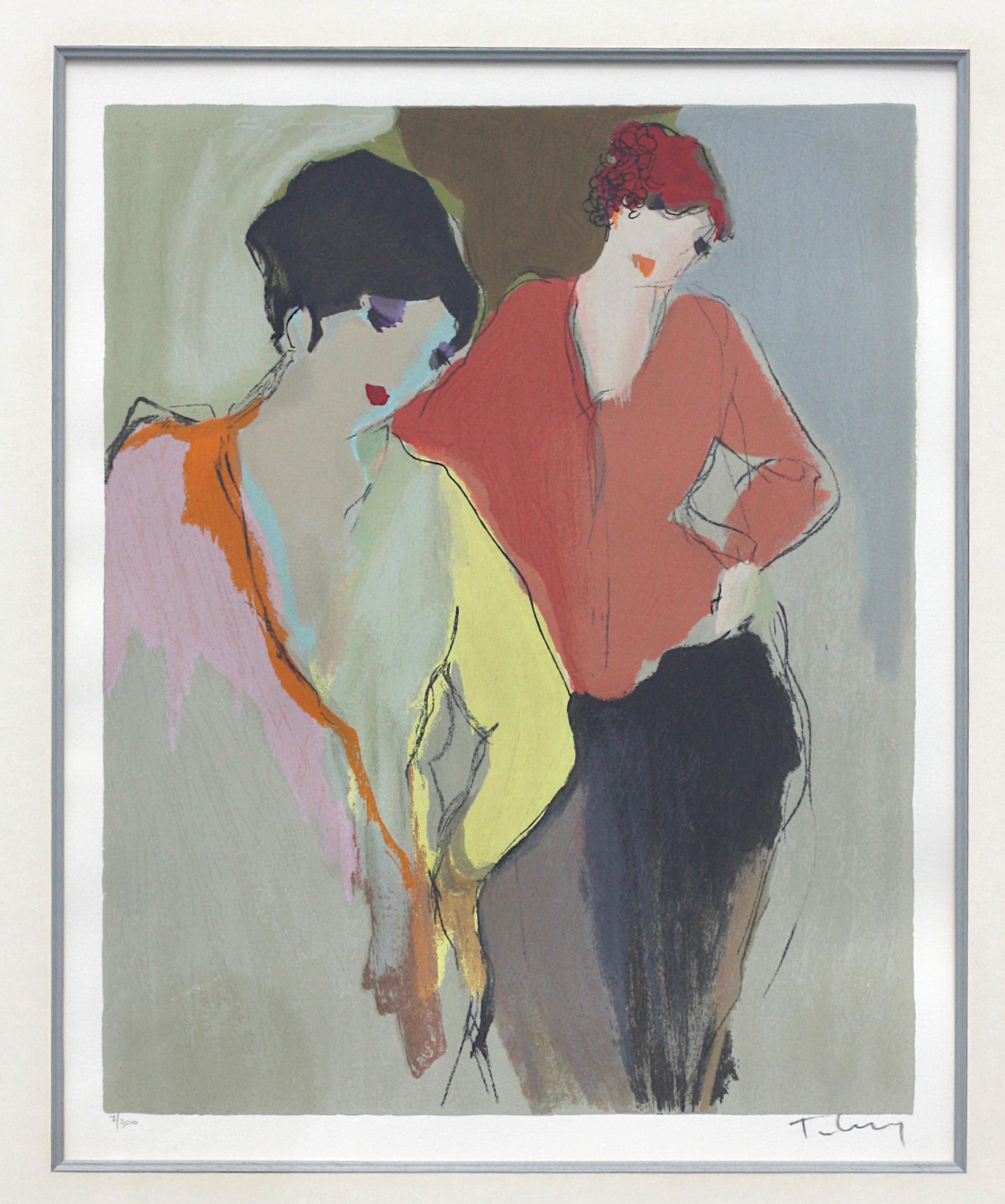 Itzchak Tarkay, ( Israel, 1935-2012) Serographen/Lithographien Happy Memories (20. Jahrhundert) im Angebot