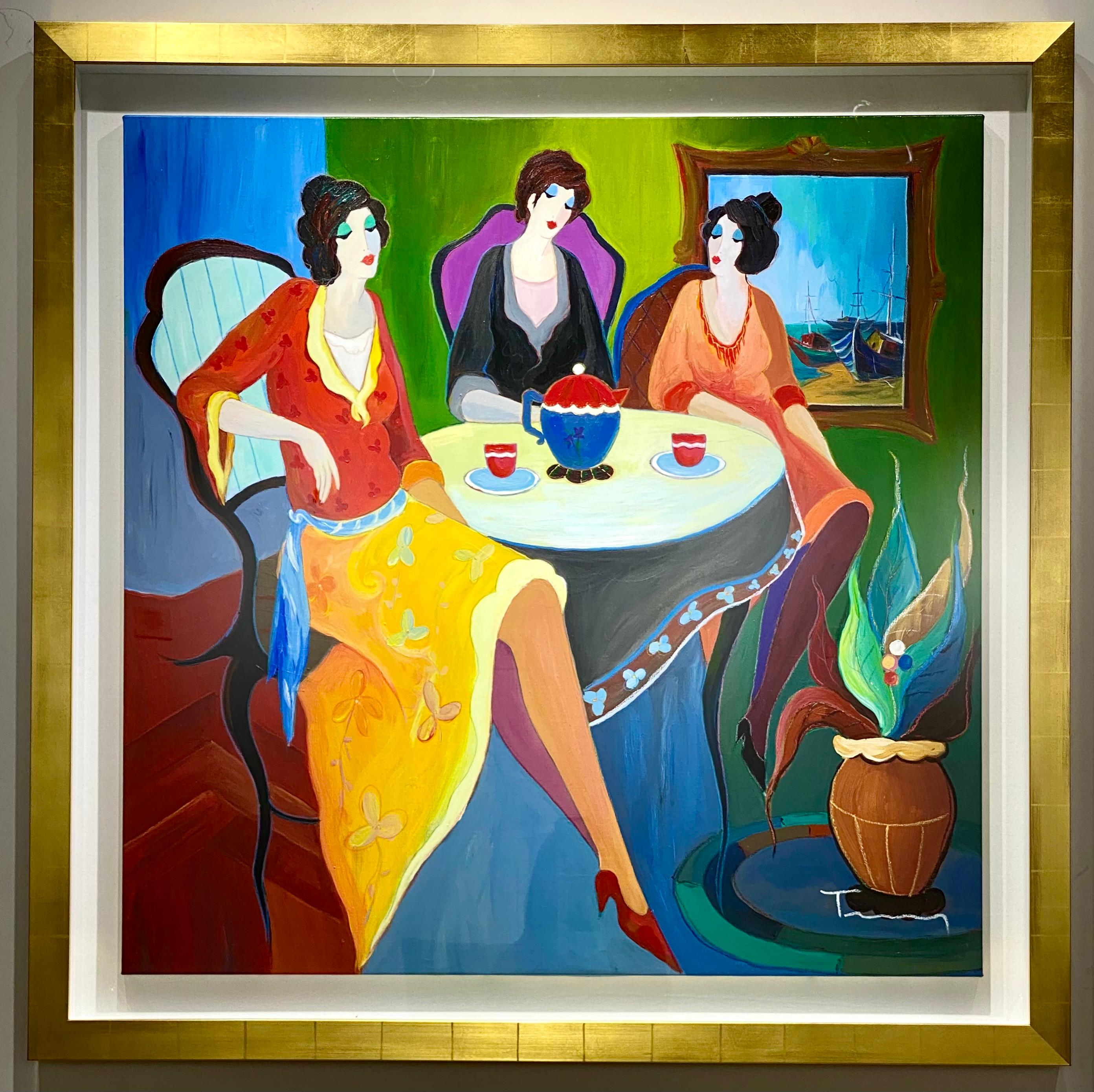 Itzchak Tarkay „The entre amis“