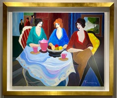 Itzchak Tarkay "Trois Belles" (Tres campanas)
