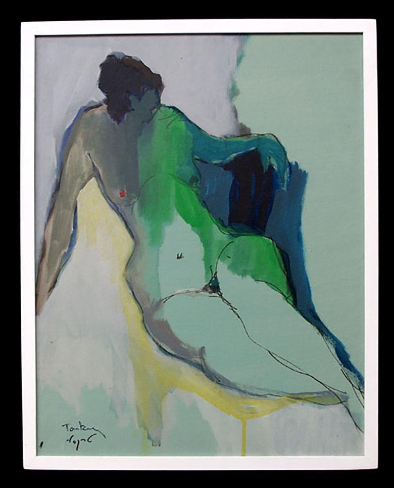 Nude VII - Painting by Itzchak Tarkay