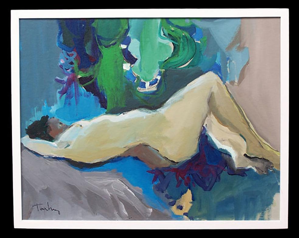  Nude VIII (Post-Impressionismus), Painting, von Itzchak Tarkay