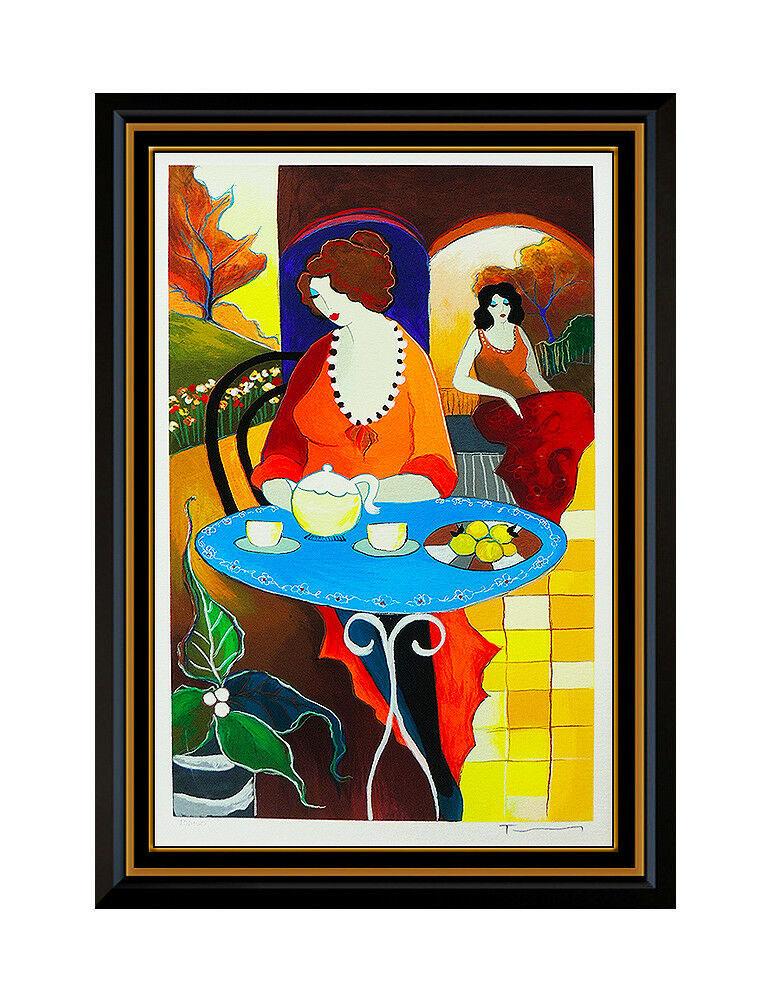Itzchak Tarkay Original and Embossed, Hand Signed Serigraph, Professionally Custom Framed and listed with the Submit Best Offer option

Accepting Offers Now:  Up for sale here we have an Extremely Rare, and Authentic Serigraph in Color by Itzchak