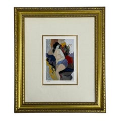 Itzchak Tarkay, Figural Nude Color Serigraph, Signed and Numbered, 2000s