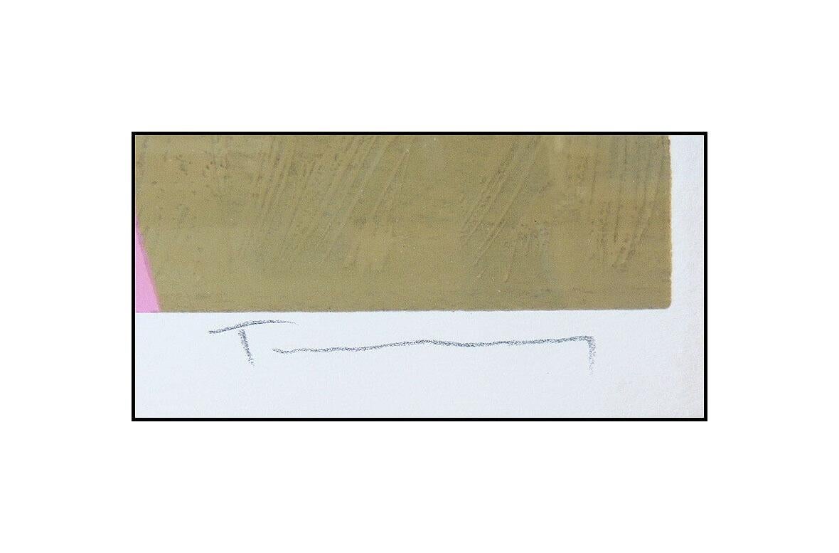 Itzchak Tarkay Noonday Chat Cafe Large Embossed Color Serigraph Hand Signed Art 1