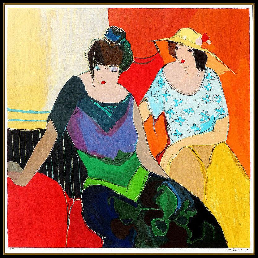 Itzchak Tarkay Large and Embossed Color Serigraph, Elaborately Custom Framed and listed with the Submit Best Offer option

Accepting Offers Now:  Up for sale here we have an Extremely Rareand Authentic Serigraph by Itzchak Tarkay titled, 