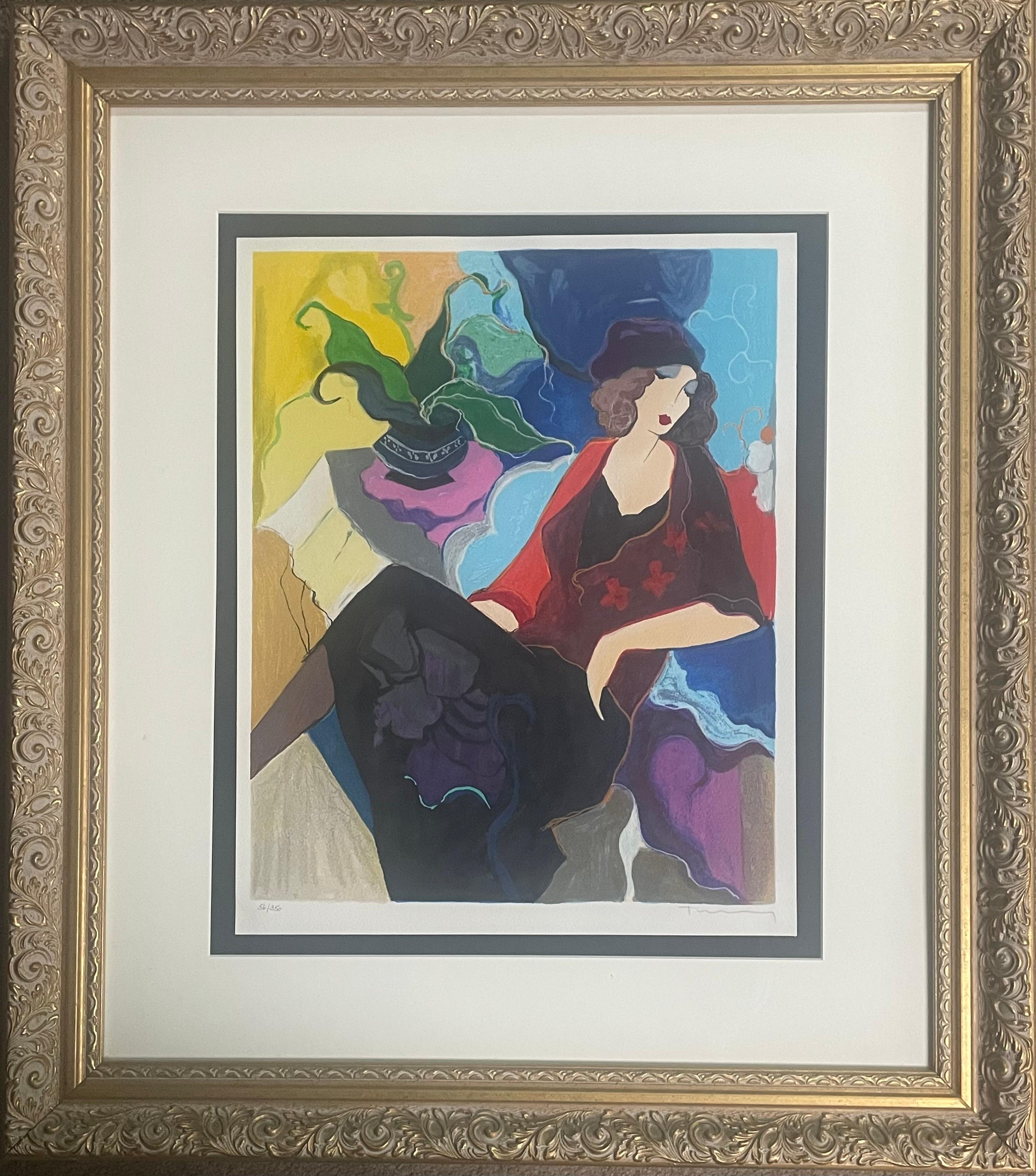 “Jeanne” - Print by Itzchak Tarkay