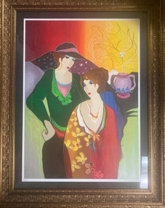 Lady mit Vase