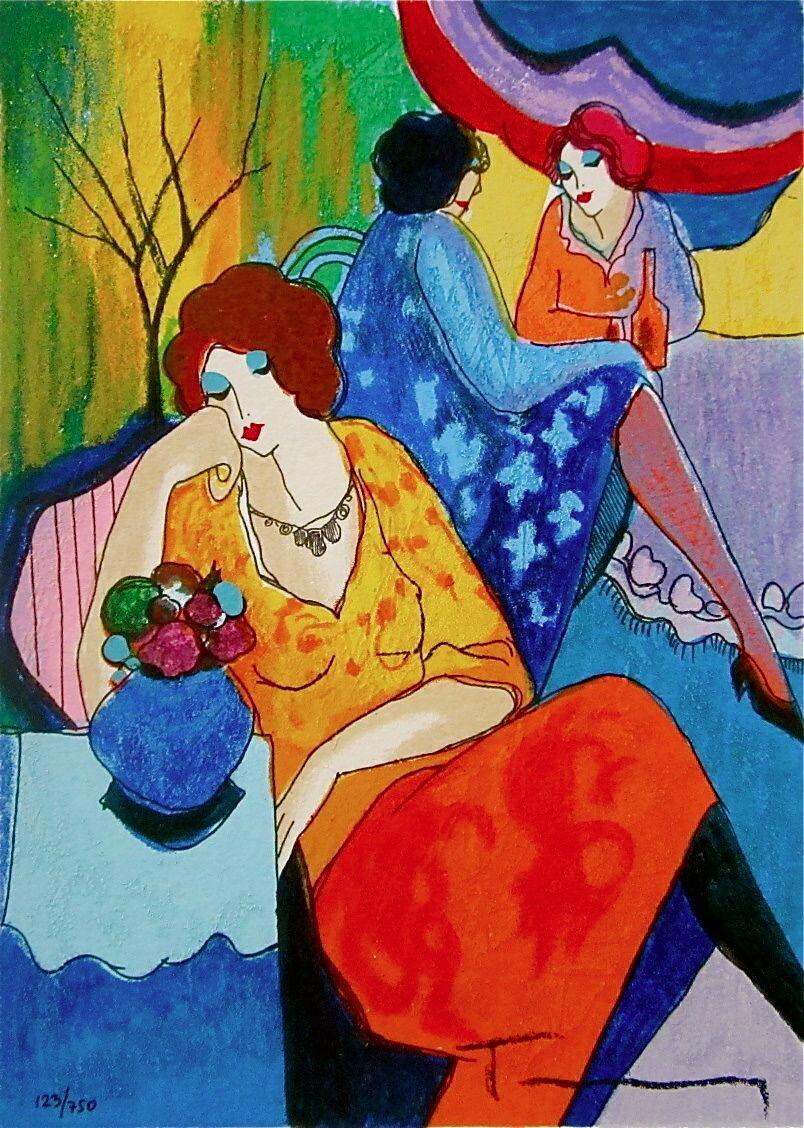 Quiet Afternoon, Itzchak Tarkay