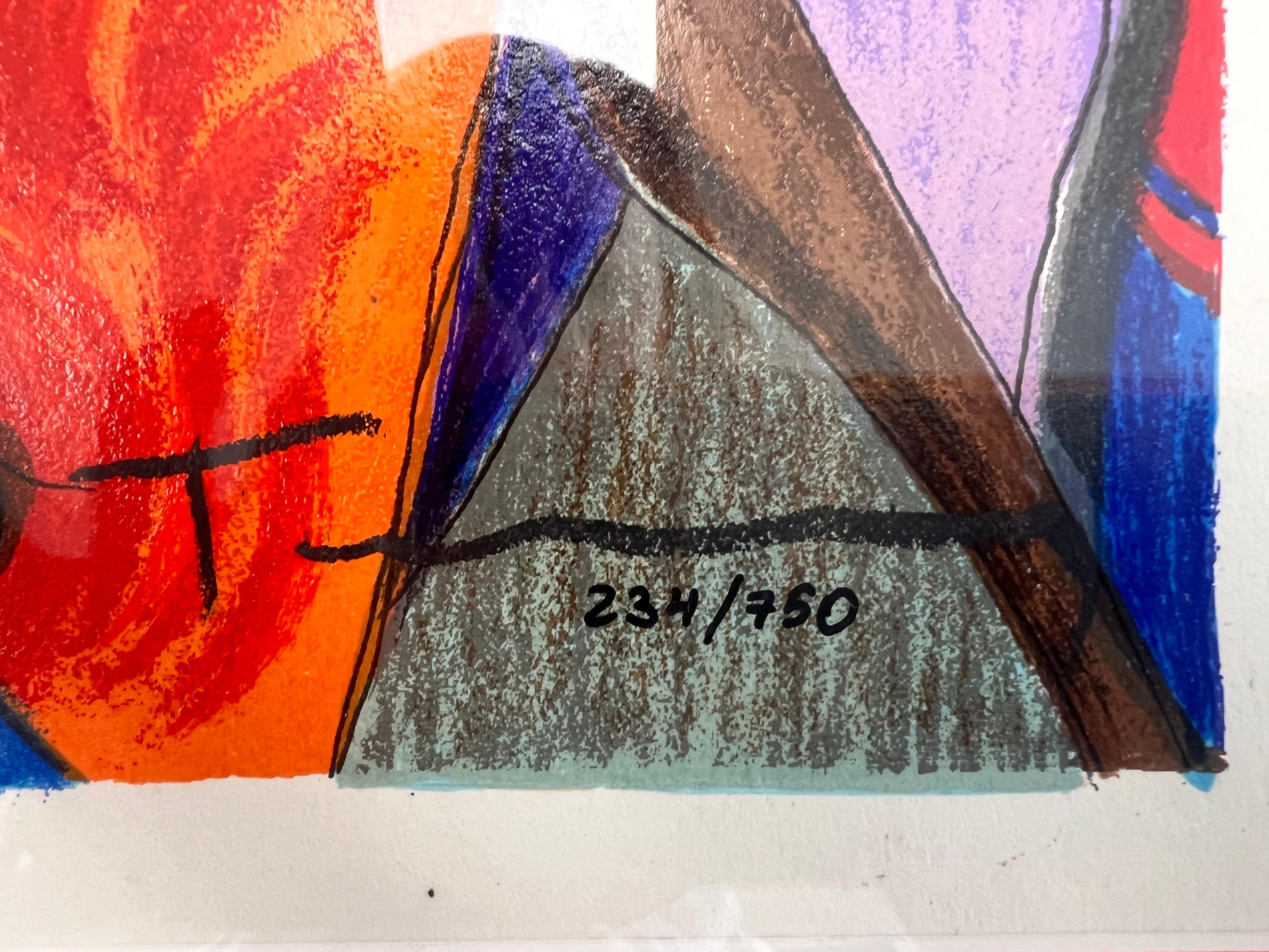 Tarkay Limited Edition Serigraph Titled 