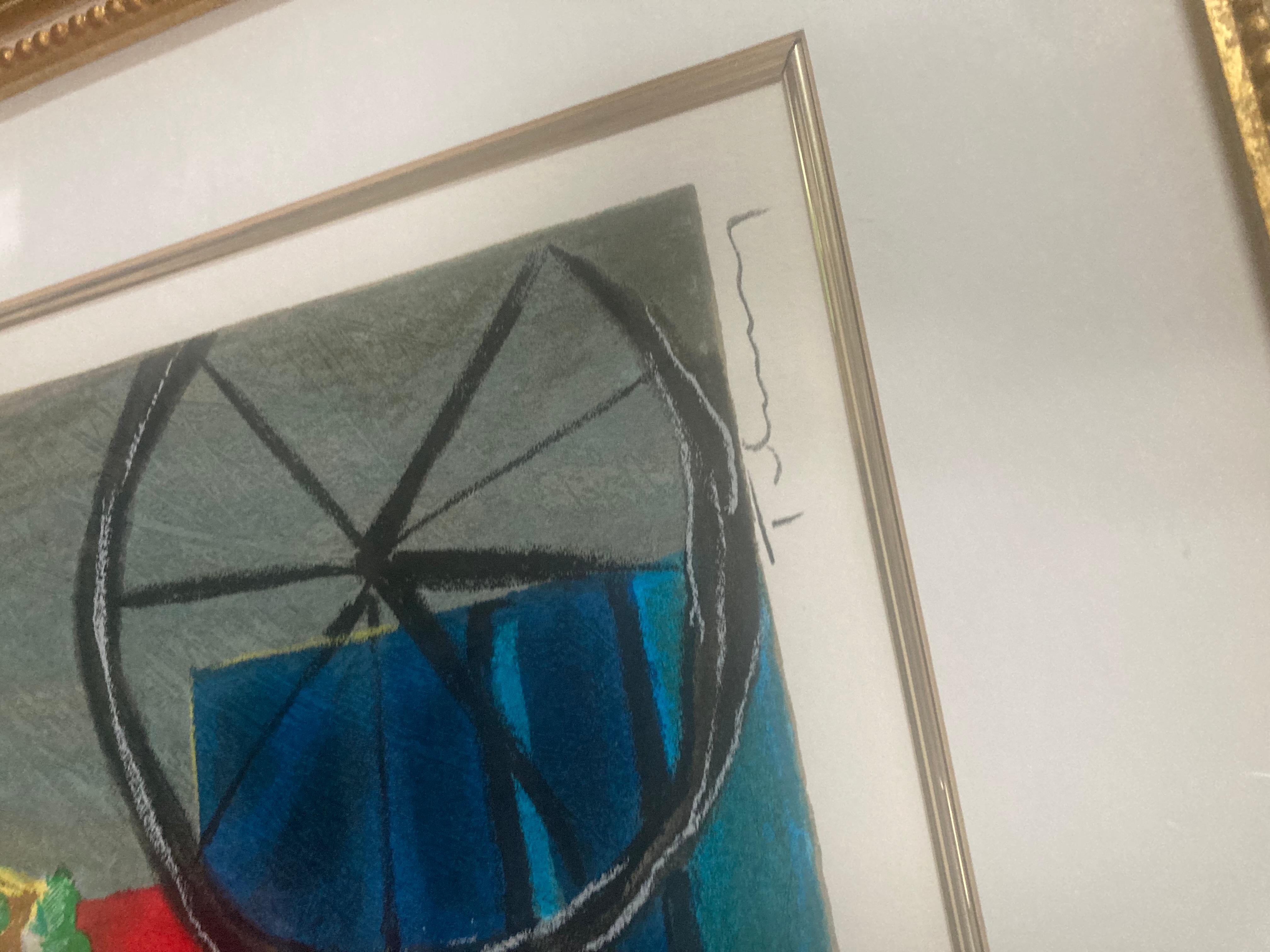 En bon état. La lithographie signée et numérotée mesure 64x41. L'acheteur est responsable de tous les frais d'expédition 
