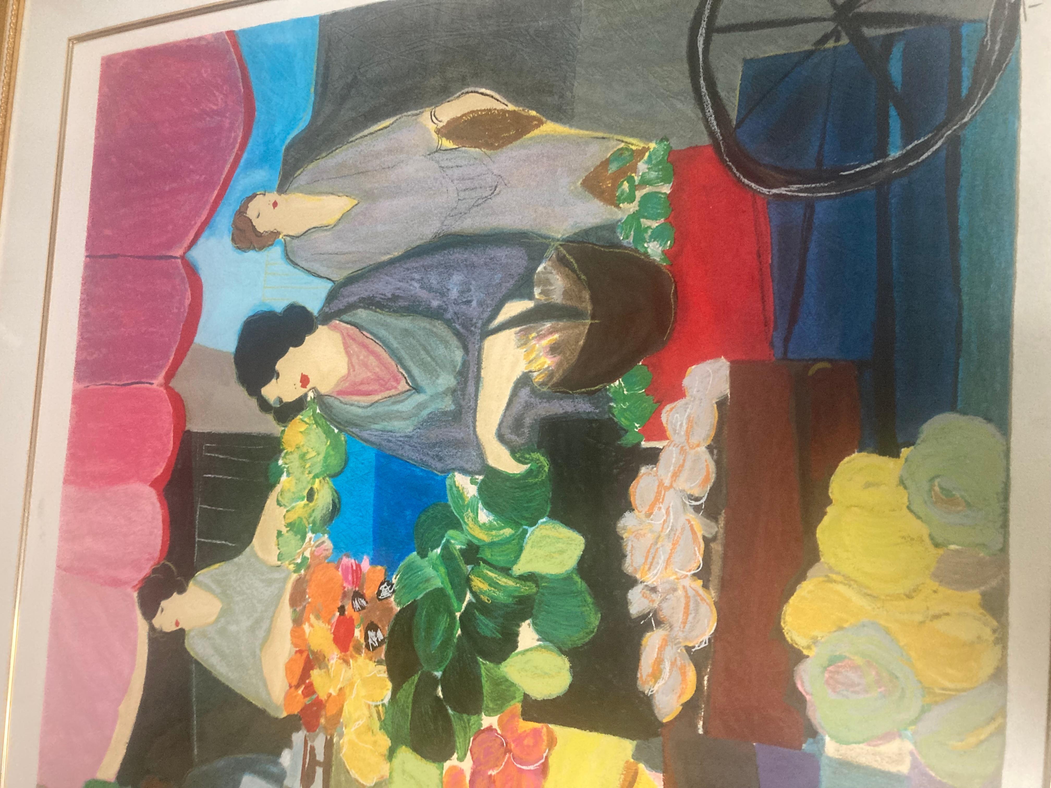 Le marché aux fleurs 1