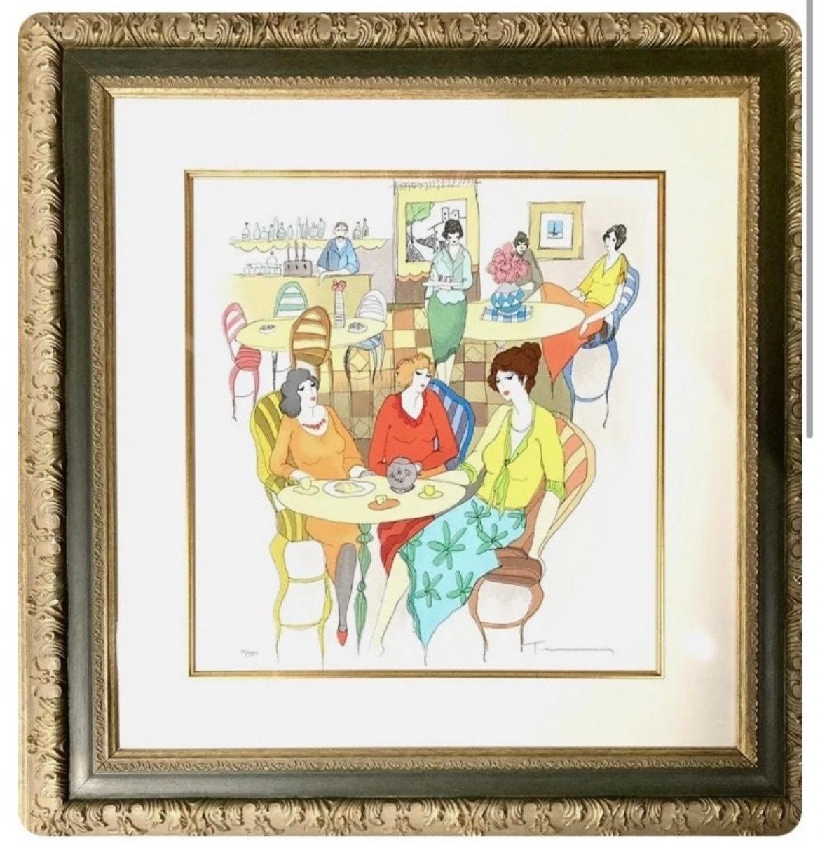 “Three Sisters” - Print by Itzchak Tarkay