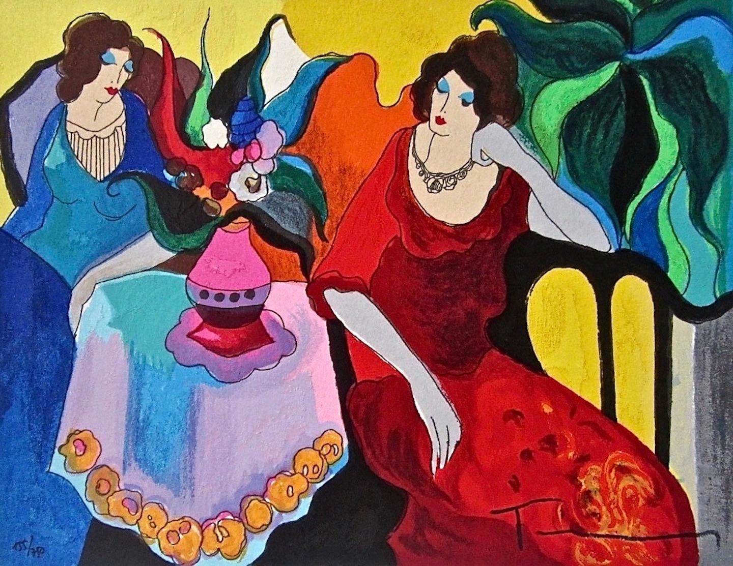 Itzchak Tarkay Interior Print - Tranquility