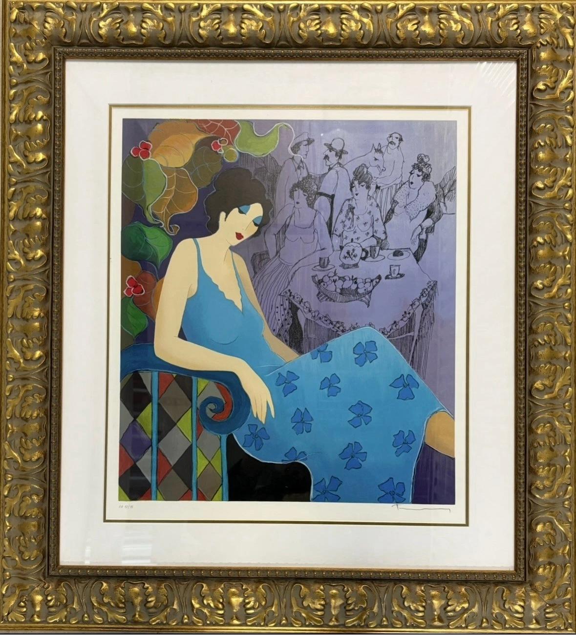 “what might have been” - Print by Itzchak Tarkay