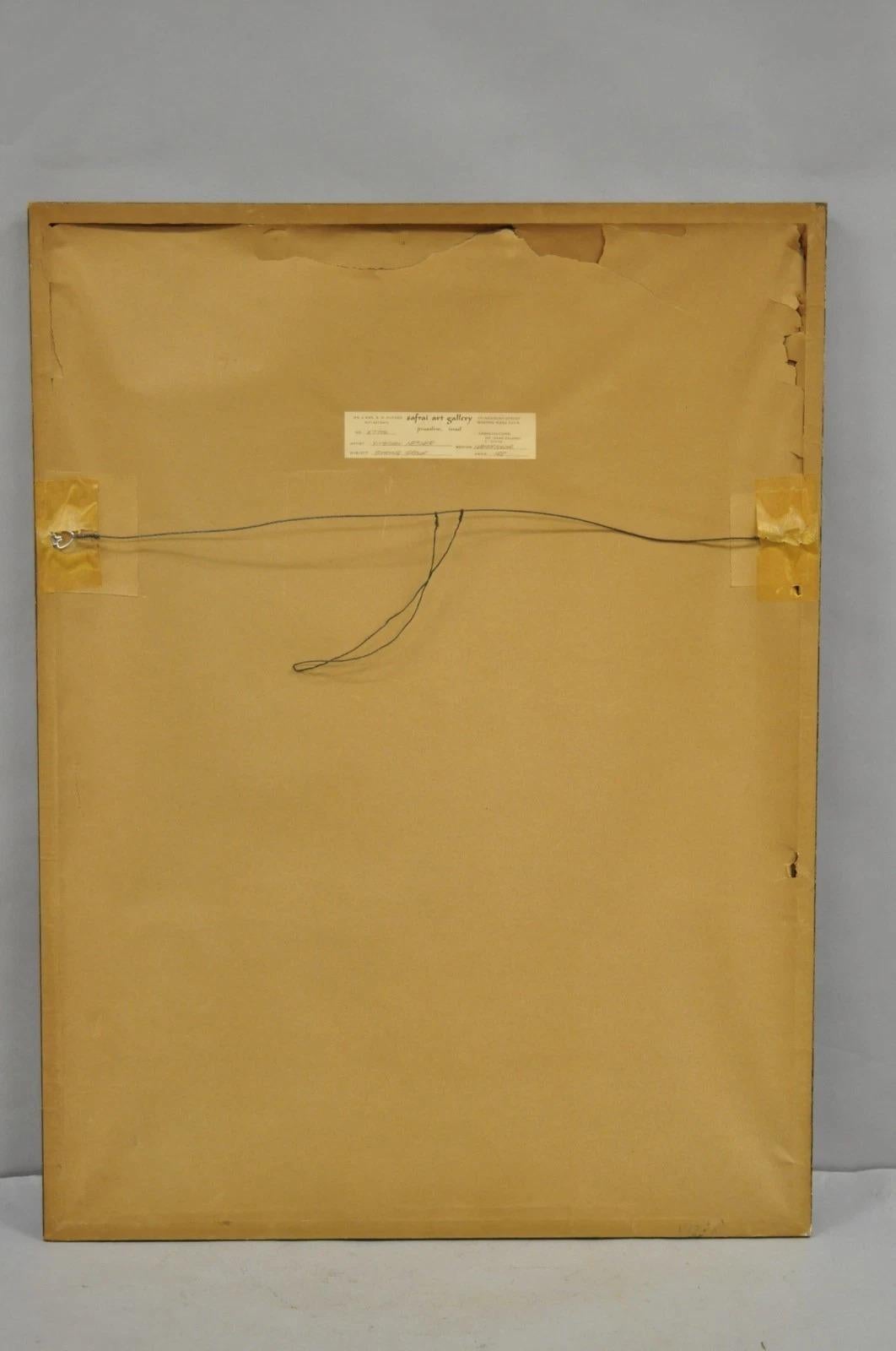 Itzhak Nesher (Austrian Israeli b 1929) 