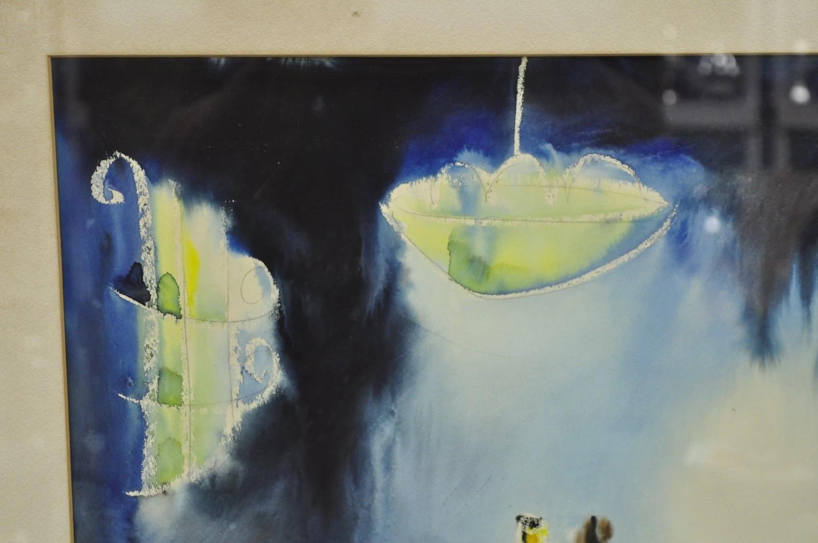 20th Century Itzhak Nesher (Austrian Israeli b 1929) 