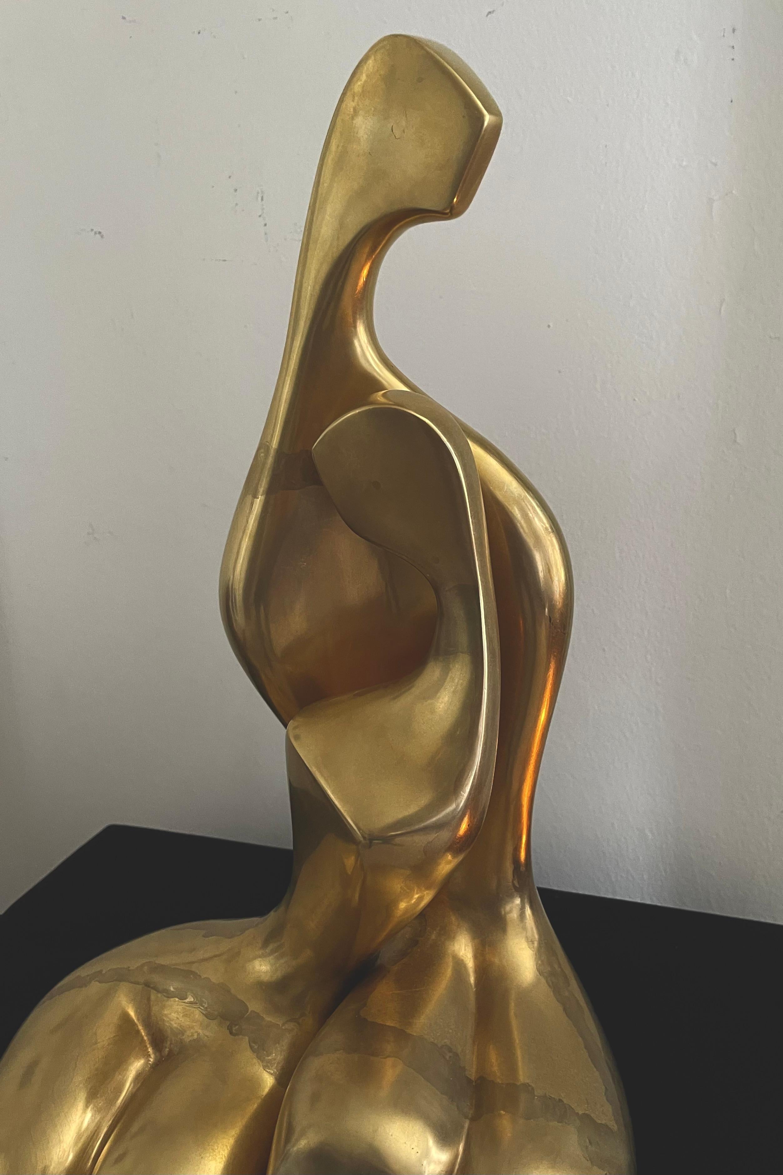Il primo amore - Sculpture Moderno di Itzik  Ben Shalom