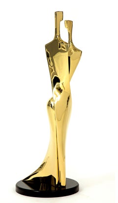 Itzik Ben Shalom Bronze Sculpture of a Couple