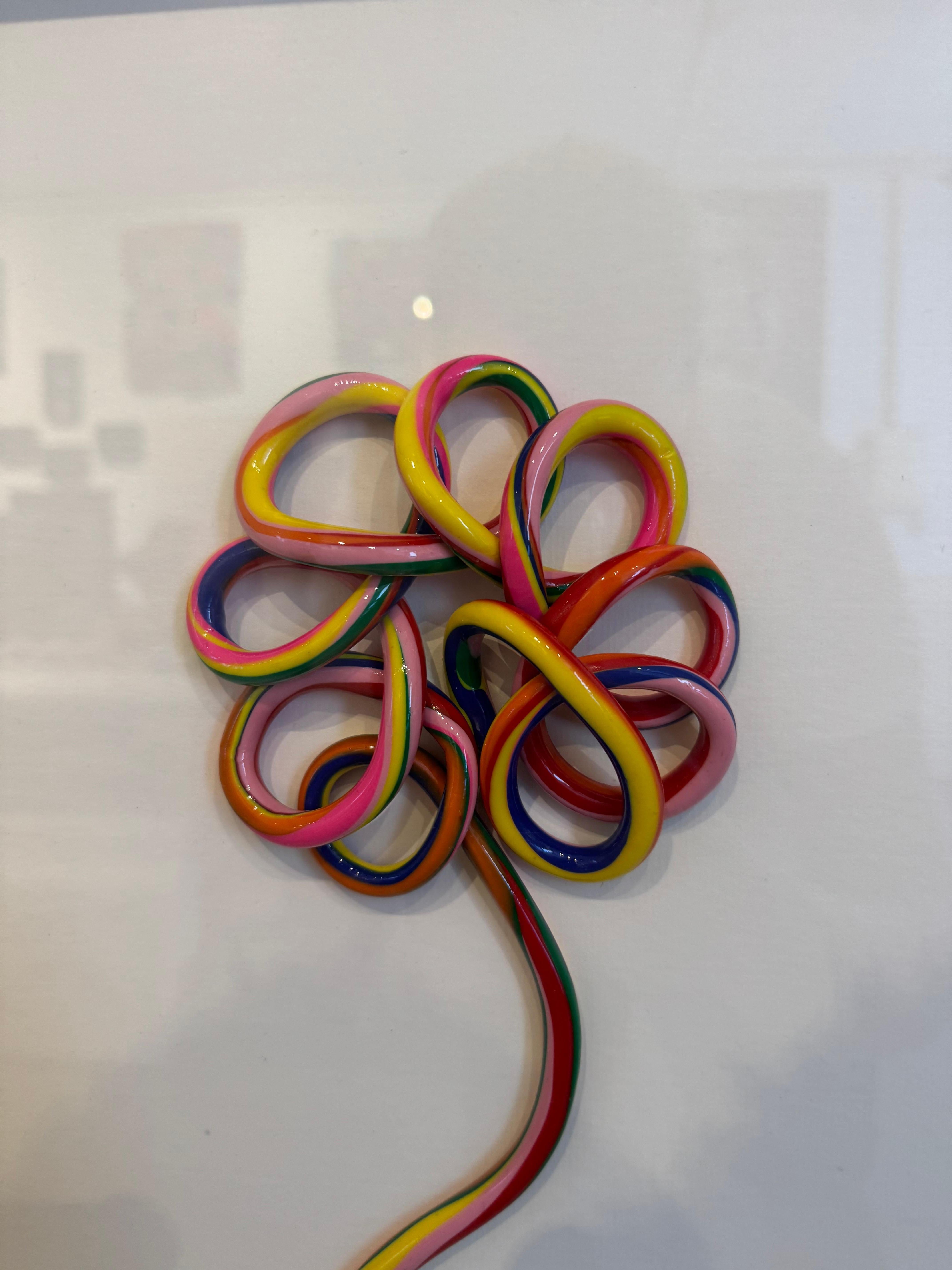 Flor - pintura pop art en venta 3